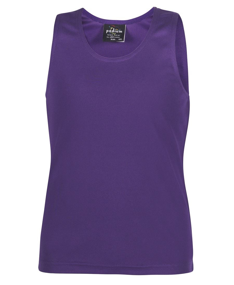 7KPO Podium Kids Poly Singlet