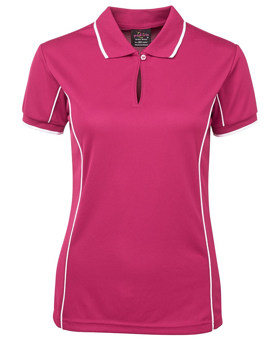 7LPI Podium Ladies Piping Polo