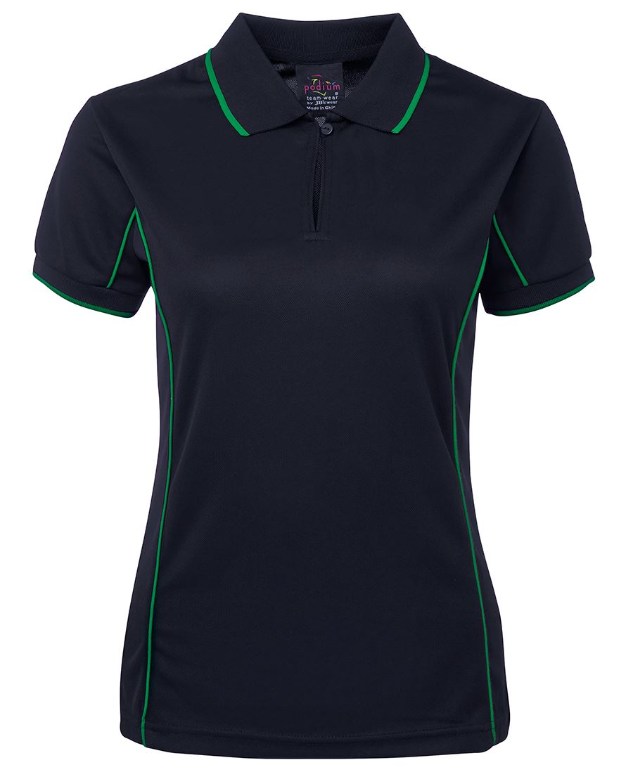 7LPI Podium Ladies Piping Polo