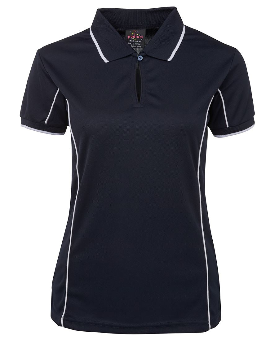 7LPI Podium Ladies Piping Polo