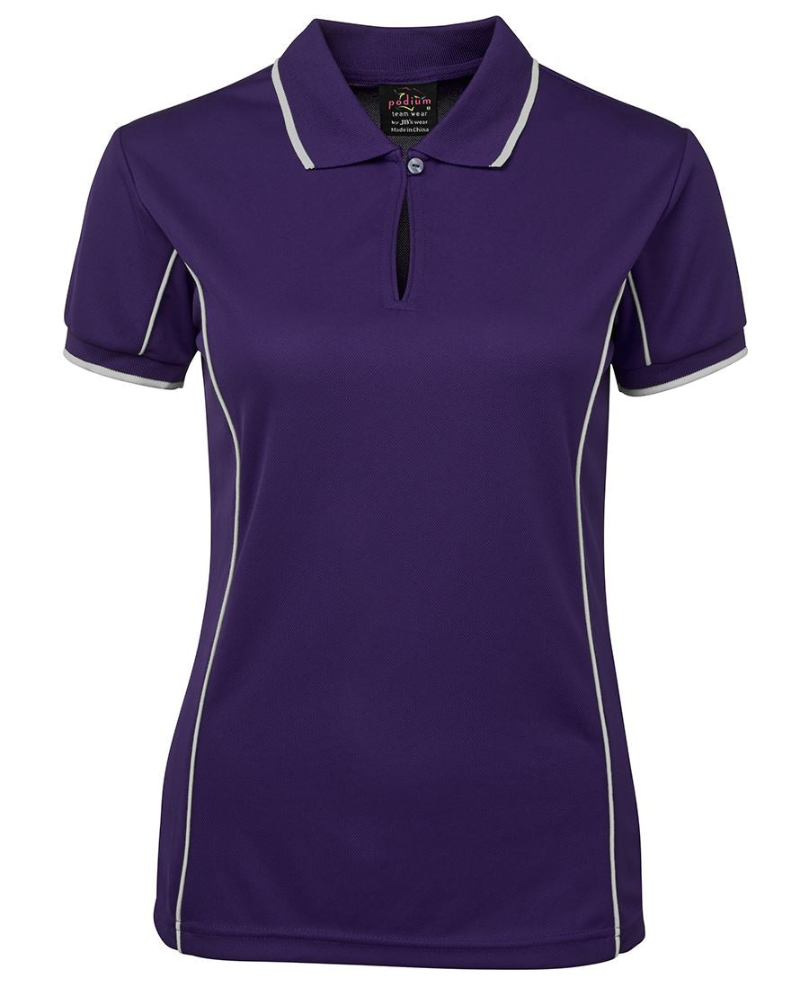 7LPI Podium Ladies Piping Polo