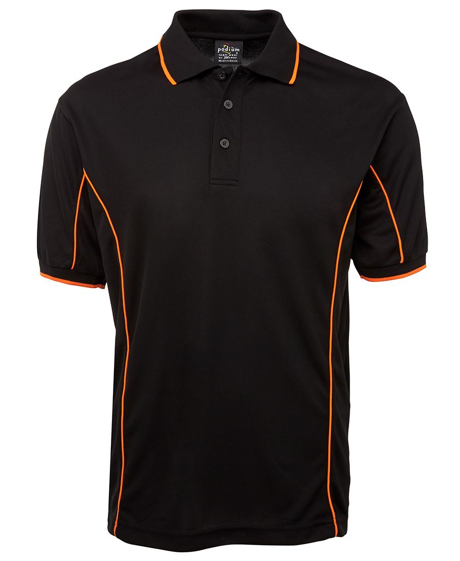7PIP Podium S/S Piping Polo