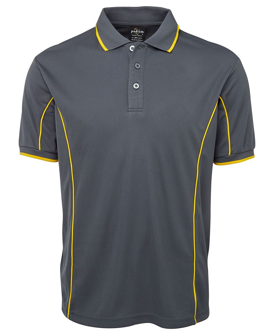 7PIP Podium S/S Piping Polo