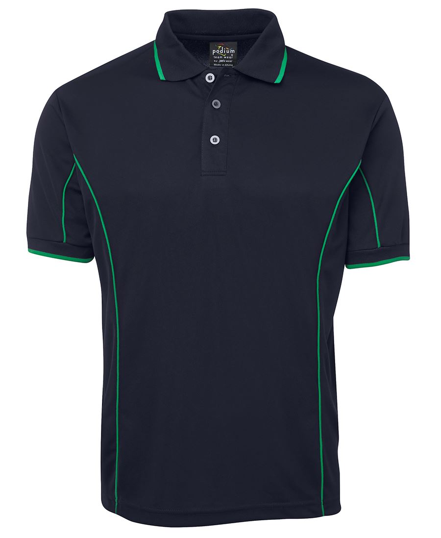 7PIP Podium S/S Piping Polo
