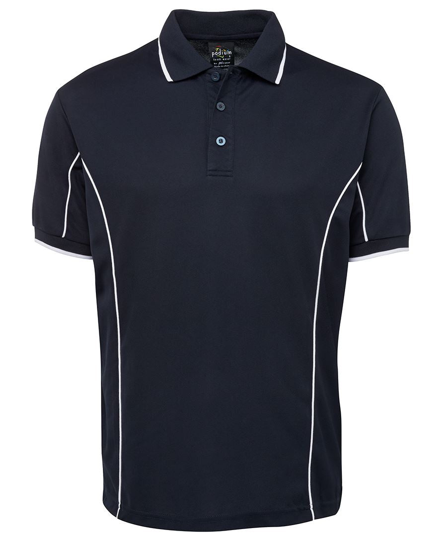 7PIP Podium S/S Piping Polo
