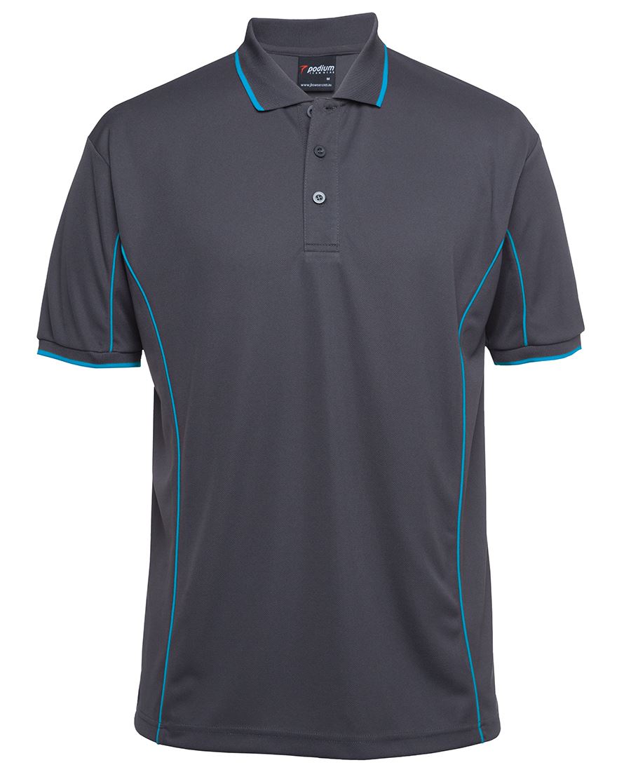 7PIP Podium S/S Piping Polo