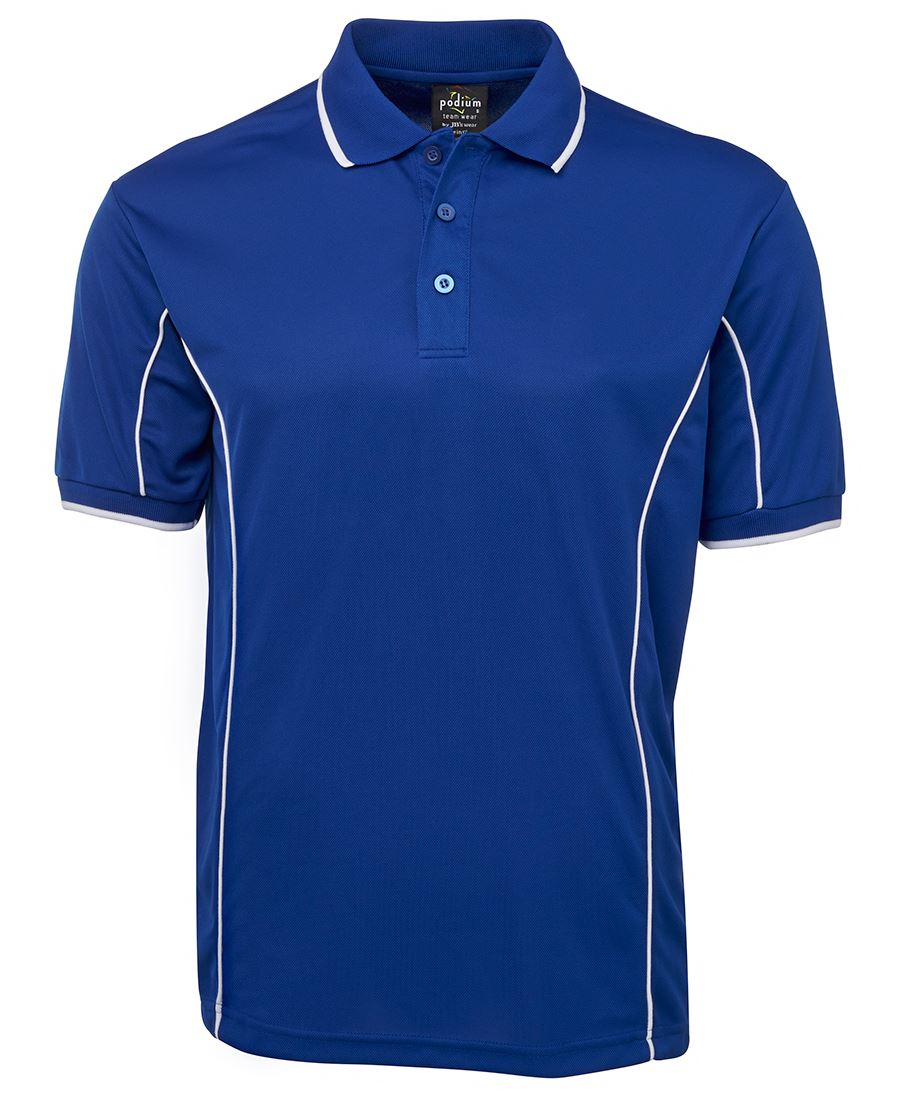 7PIP Podium S/S Piping Polo