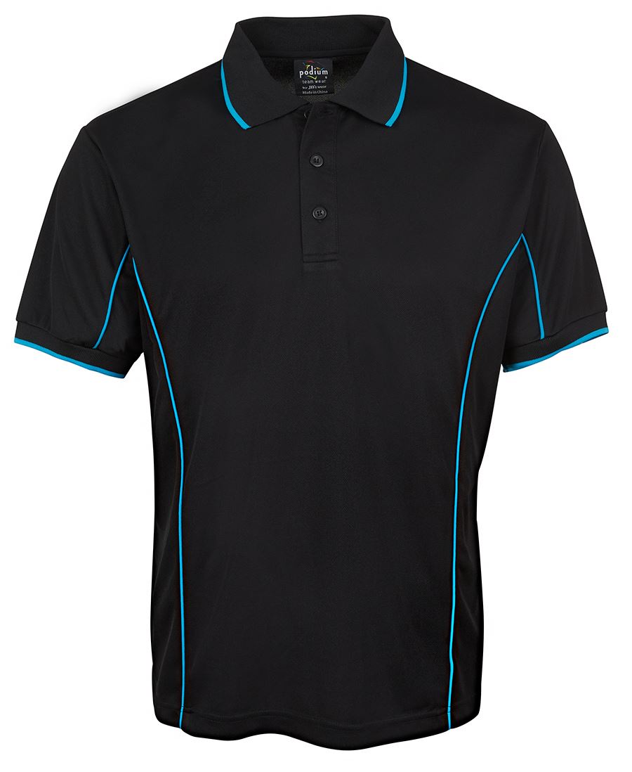 7PIP Podium S/S Piping Polo