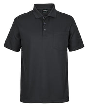 Podium Waffle Pocket Polo