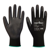 A120 - PU Palm Glove in Black
