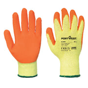 A150 - Classic Grip Glove - Latex in Orange