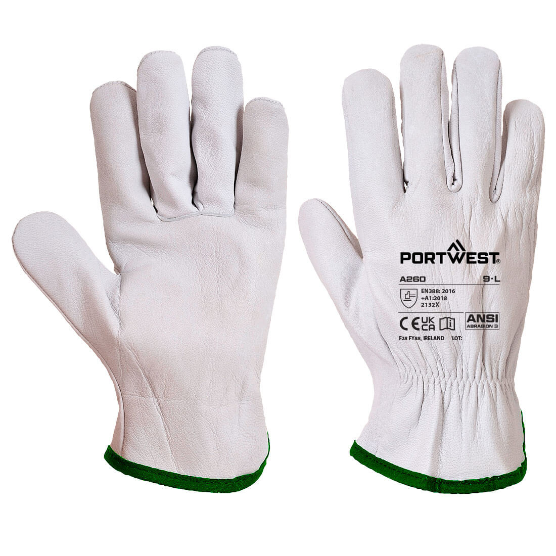A260 - Oves Driver Glove in Grey