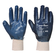 A300 - Nitrile Knitwrist in Navy
