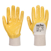 A330 - Nitrile Light Knitwrist in Yellow