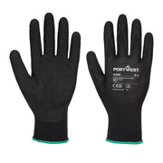 A335 - Dermi-Grip NPR15 Nitrile Sandy Glove in Black