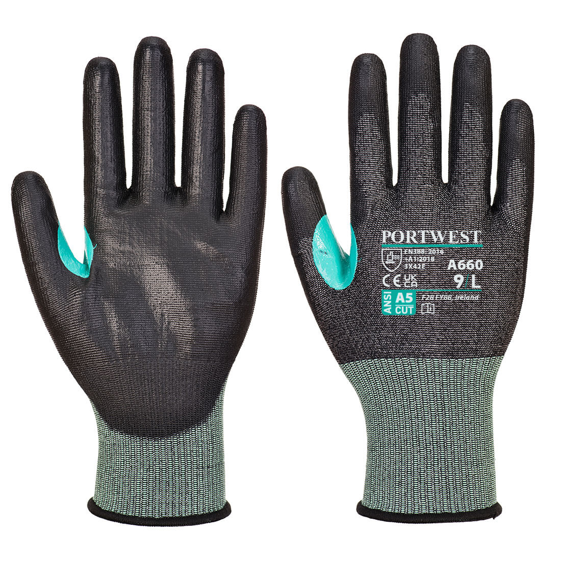 A660 - CS Cut E18 PU Glove in Black