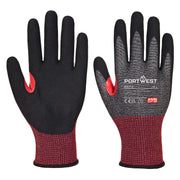 A673 - CS Cut F18 Nitrile Glove in Black
