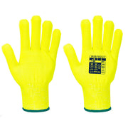 A688 - Cut D13 Hi-Vis Liner Glove in Yellow