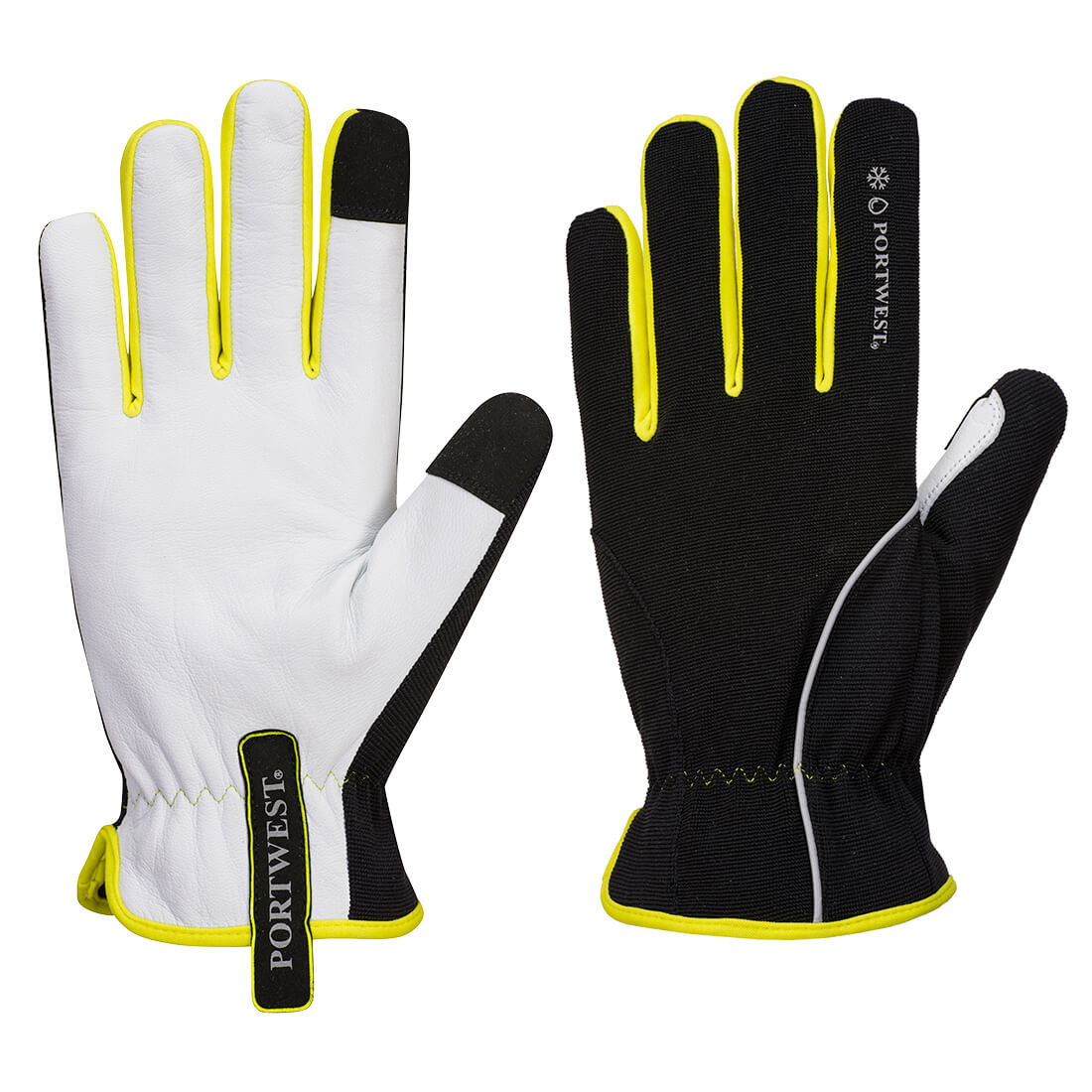 A776 - PW3 Winter Glove in Black/Yellow