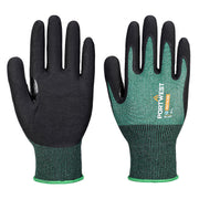 AP15 - SG Cut B18 Nitrile Glove (Pk12) in Green/Black