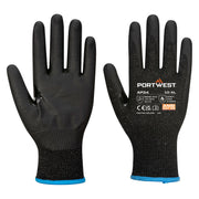 AP34 - LR15 Nitrile Foam Touchscreen Glove (Pk12) in Black