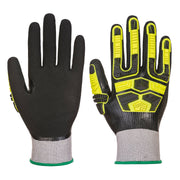 AP55 - Waterproof HR Cut Impact Glove in Grey/Black