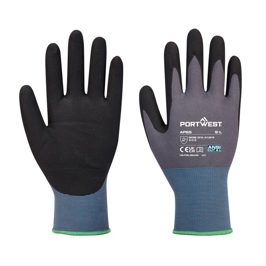 AP65 - NPR Pro Nitrile Foam in Black/Grey