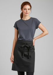 BA94 Short Waisted Apron - Black