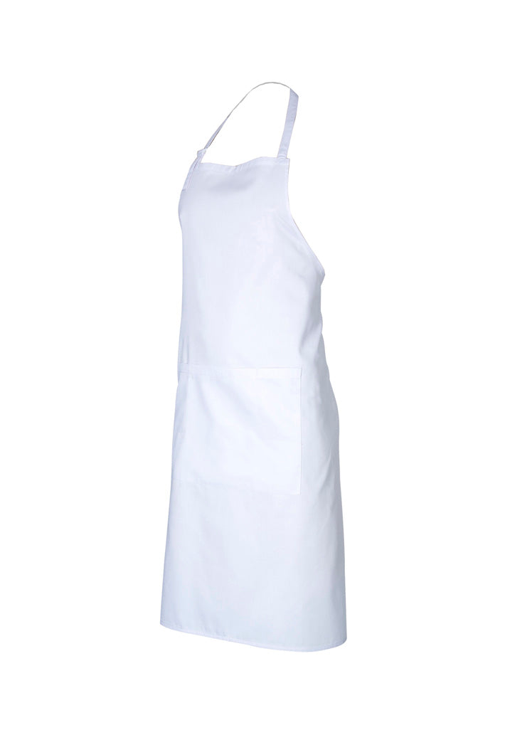 BA95 Bib Apron - White