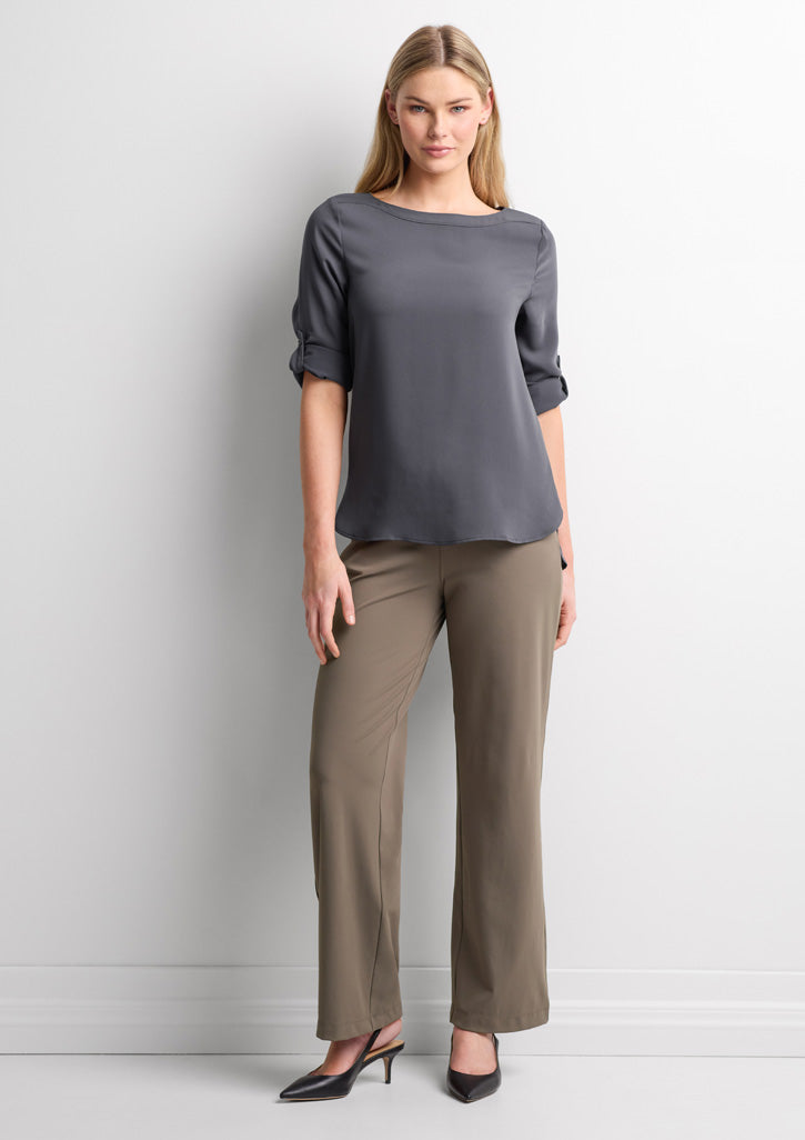 BB2606L Womens Soft Stretch Pant - Taupe