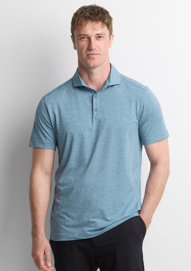 BP2610MS Mens Phoenix Short Sleeve Polo - Ocean Marle