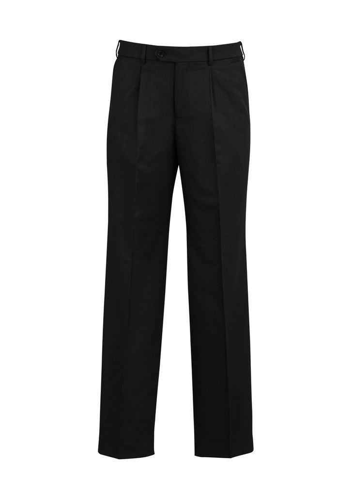 BS29110 Mens Classic Pleat Pant - Black