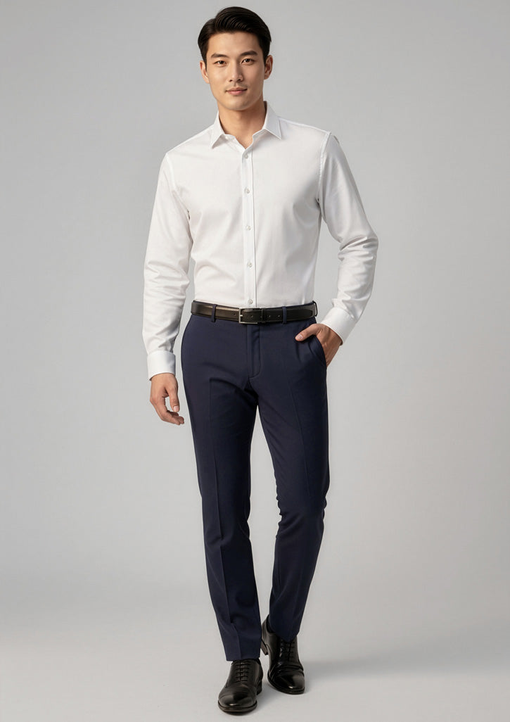 BS720M Mens Classic Slim Pant - Navy