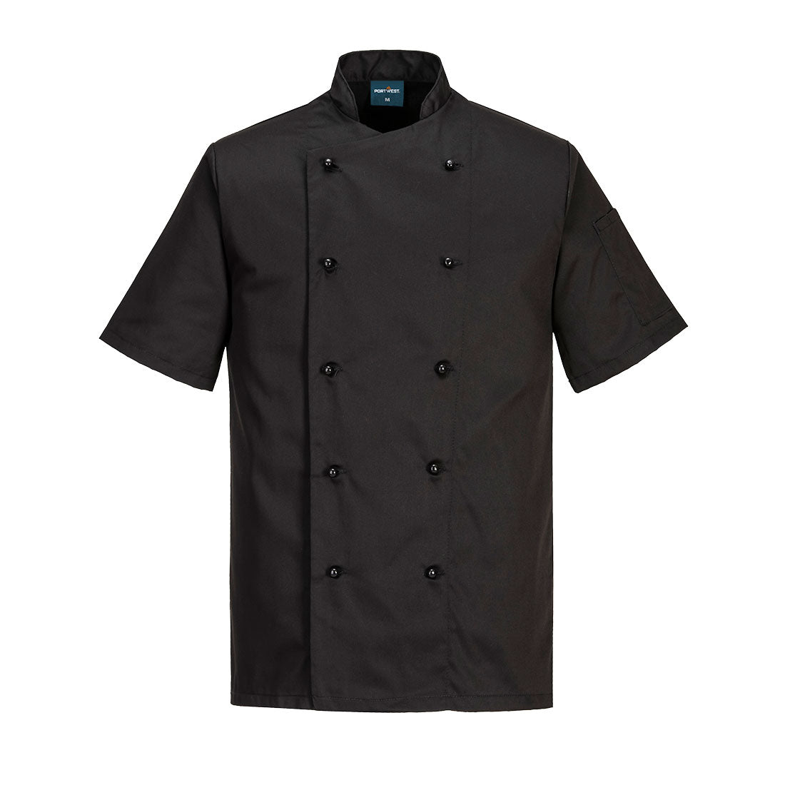 C734 - Chef's Kent Jacket S/S in Black