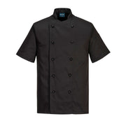 C734 - Chef's Kent Jacket S/S in Black