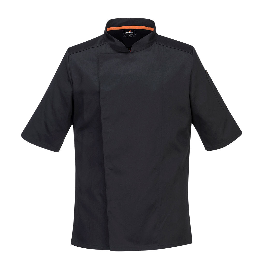 C746 - Chef's MeshAir Pro Stretch Jacket S/S in Black