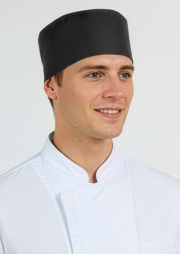 CH333 Mesh Flat Top Hat - Black