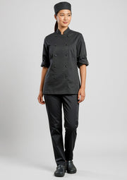 CH432L Womens Saffron Chef Flex Pant - Black