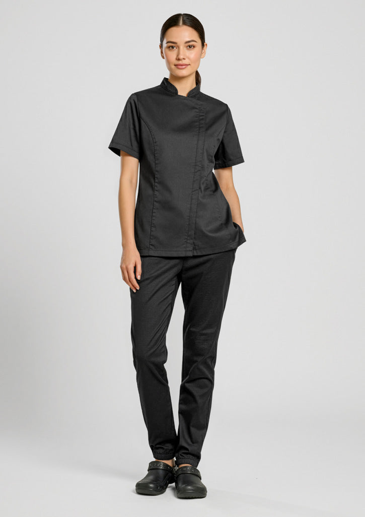 CH433L Womens Cajun Chef Jogger Pant - Black