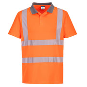 EC10 - Eco Hi-Vis Polo Shirt S/S (6 Pack) in Orange