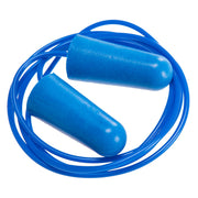 EP30 - Detectable Corded PU Foam Ear Plugs (200 pairs) in Blue