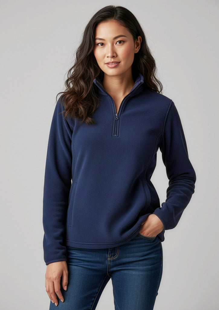 F10520 Womens Trinity Fleece - Navy