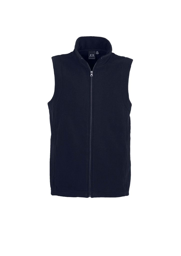 F233MN Mens Plain Vest - Navy