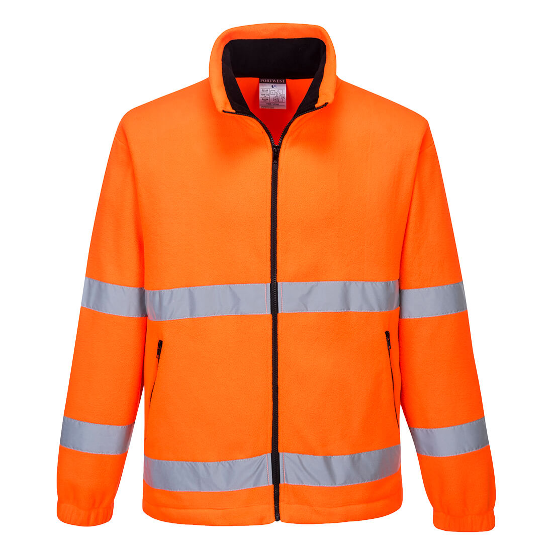 F303 - Hi-Vis Windbreaker Fleece in Orange