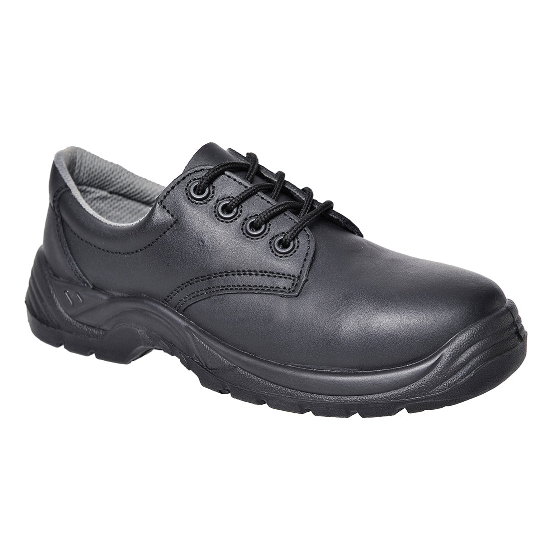 FC14 - Composite Action Leather Low Shoe S1P SRC in Black