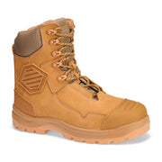 FD22 - Composite Leather Shin Boot S3S HRO FO SC HI CI AP LG SR in Wheat