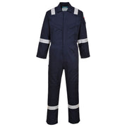 FR21 - Bizflame Work Super Light Weight Anti-Static FR Coverall in Navy