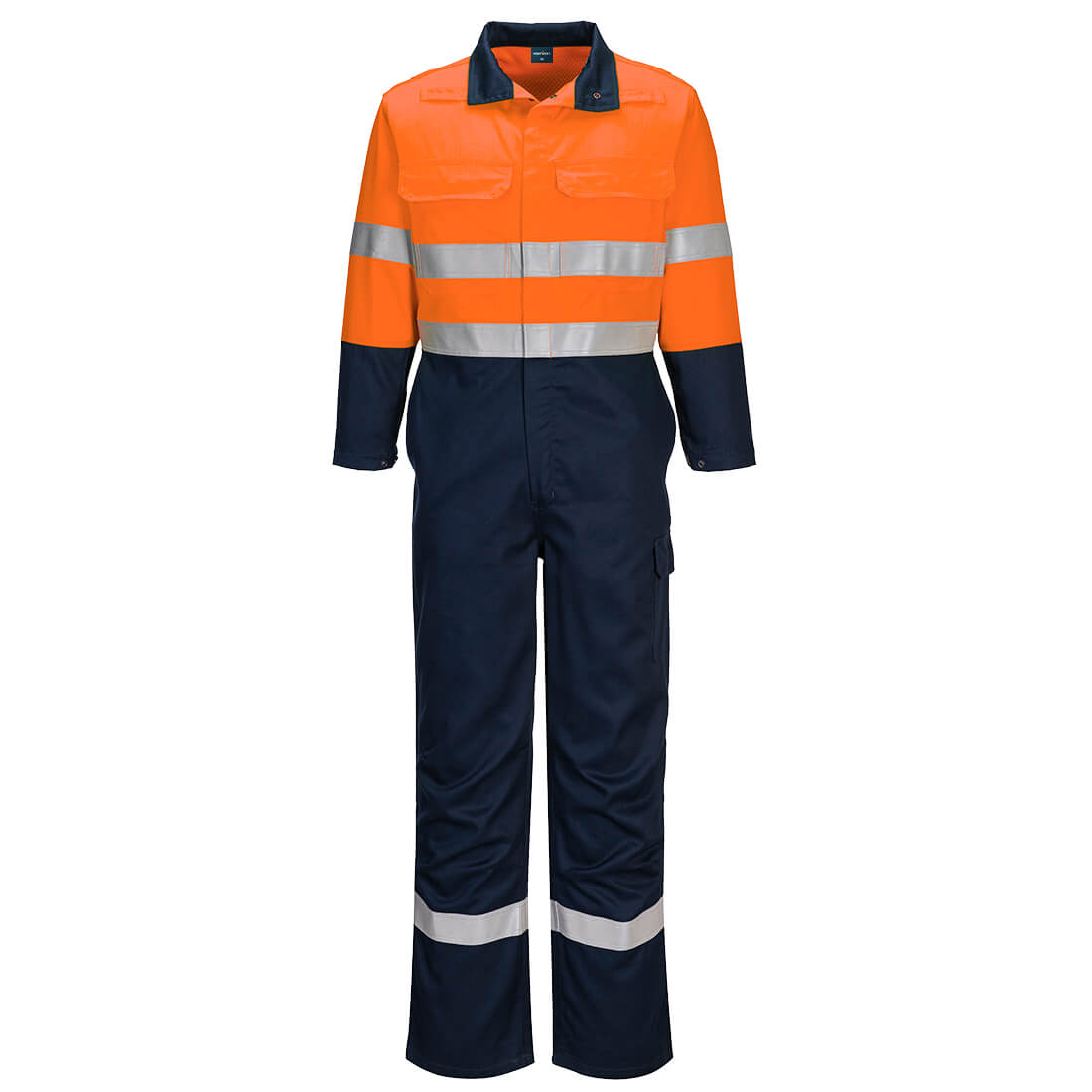 FR506 - Portflame FR Coverall in Orange/Navy