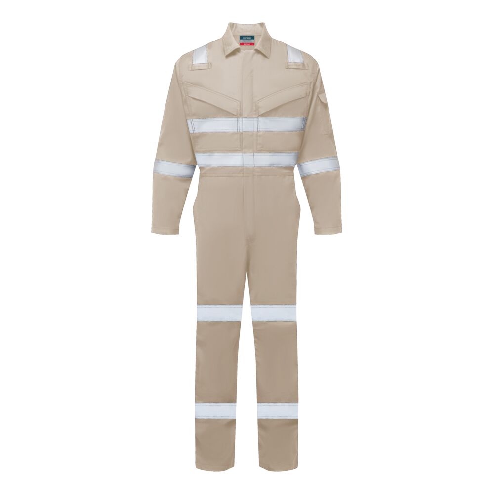 FR517 - Bizflame Work Class N FR Coverall in Khaki