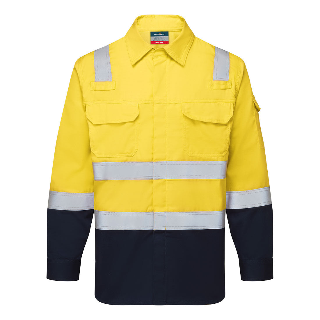 FR729 - Bizflame Work Two Tone FR Shirt